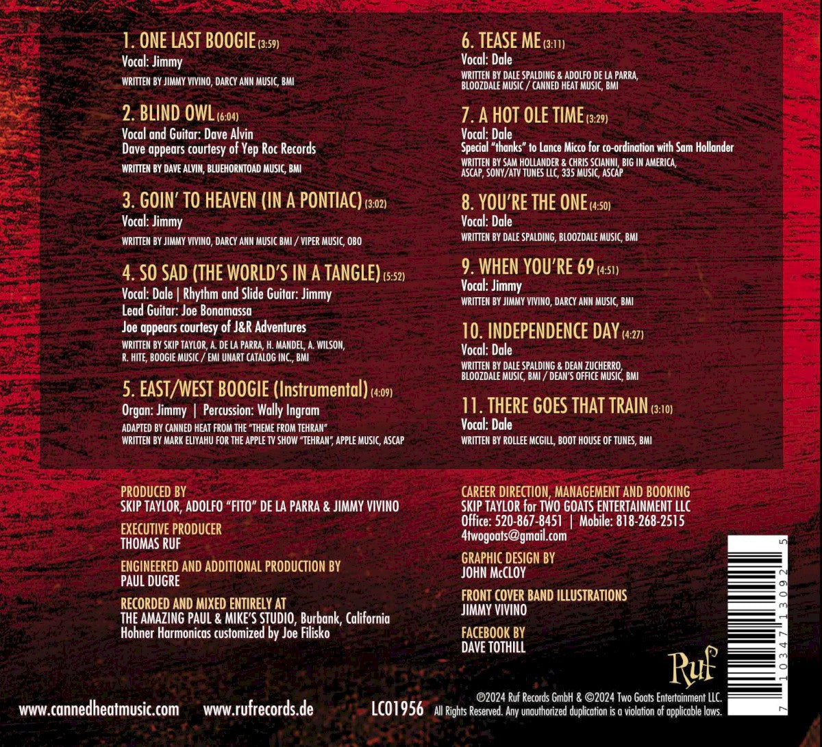 Canned Heat – Finyl Vinyl – Back Cover – Relix – 1200x1200px