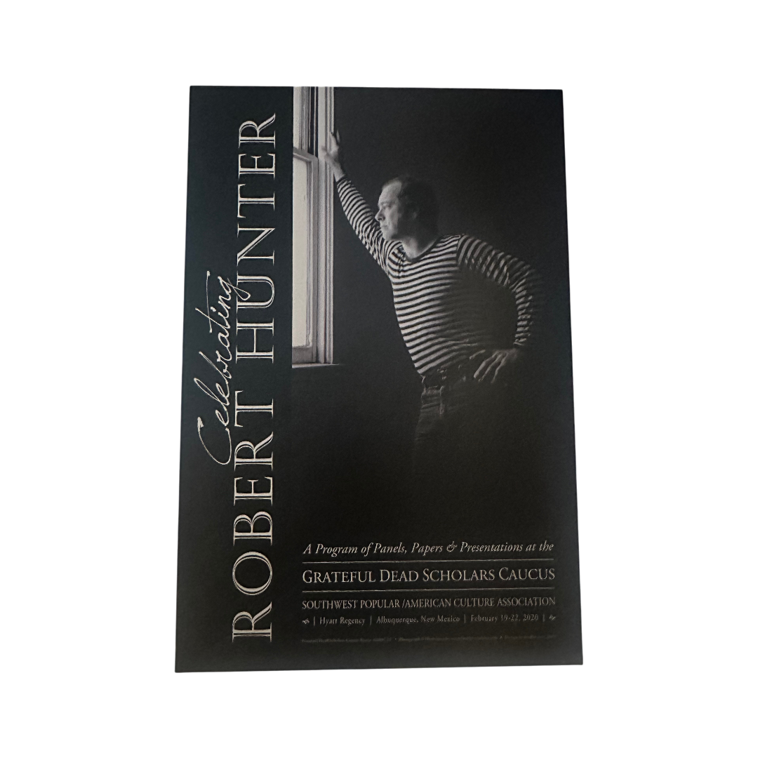 "Celebrating Robert Hunter" – Limited Memorial Poster Featuring Herb Greene Photography