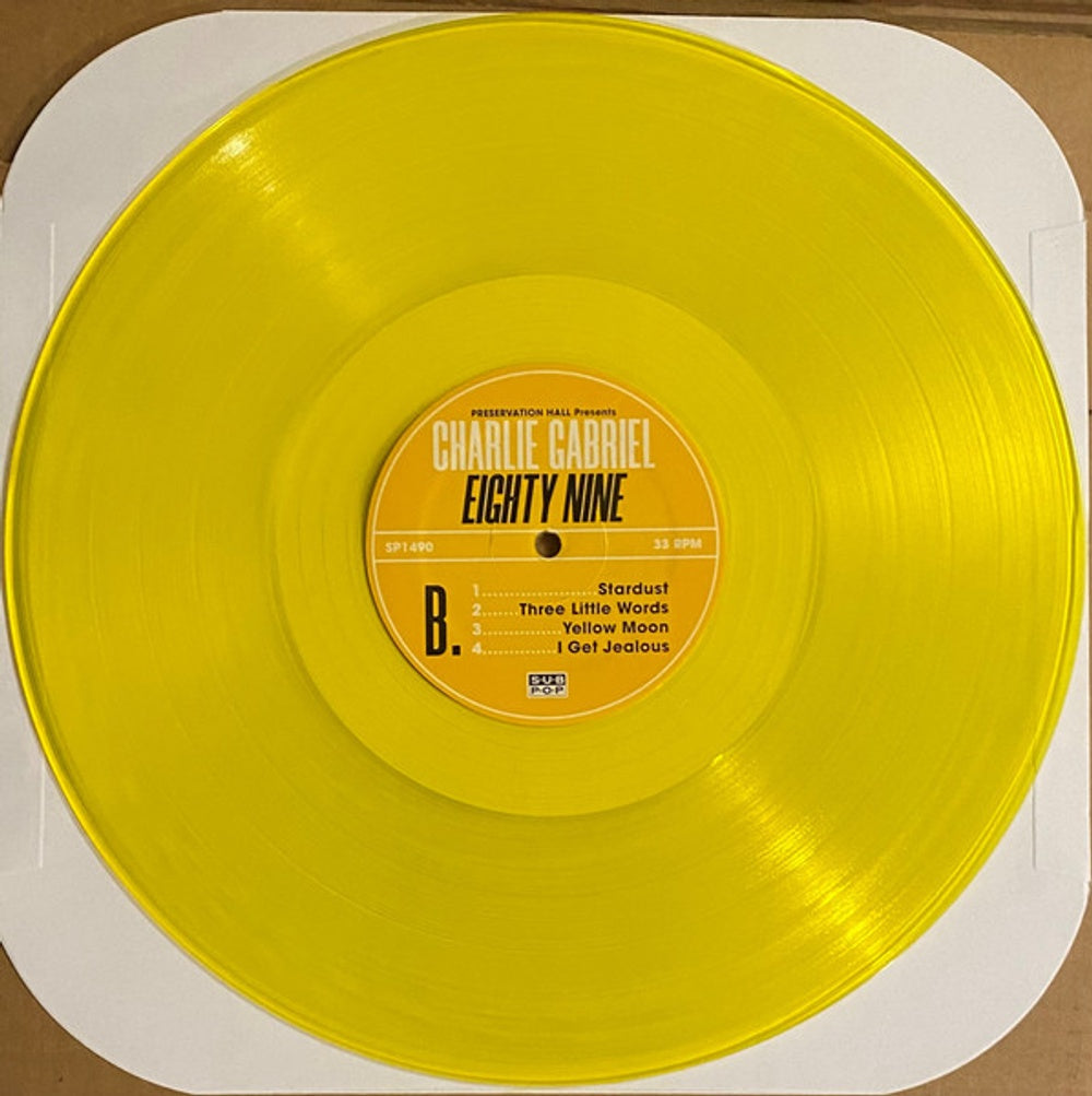 Charlie Gabriel – Eighty Nine (Limited Edition Translucent Gold LP Vinyl) – Image – Relix – 1000x1003px