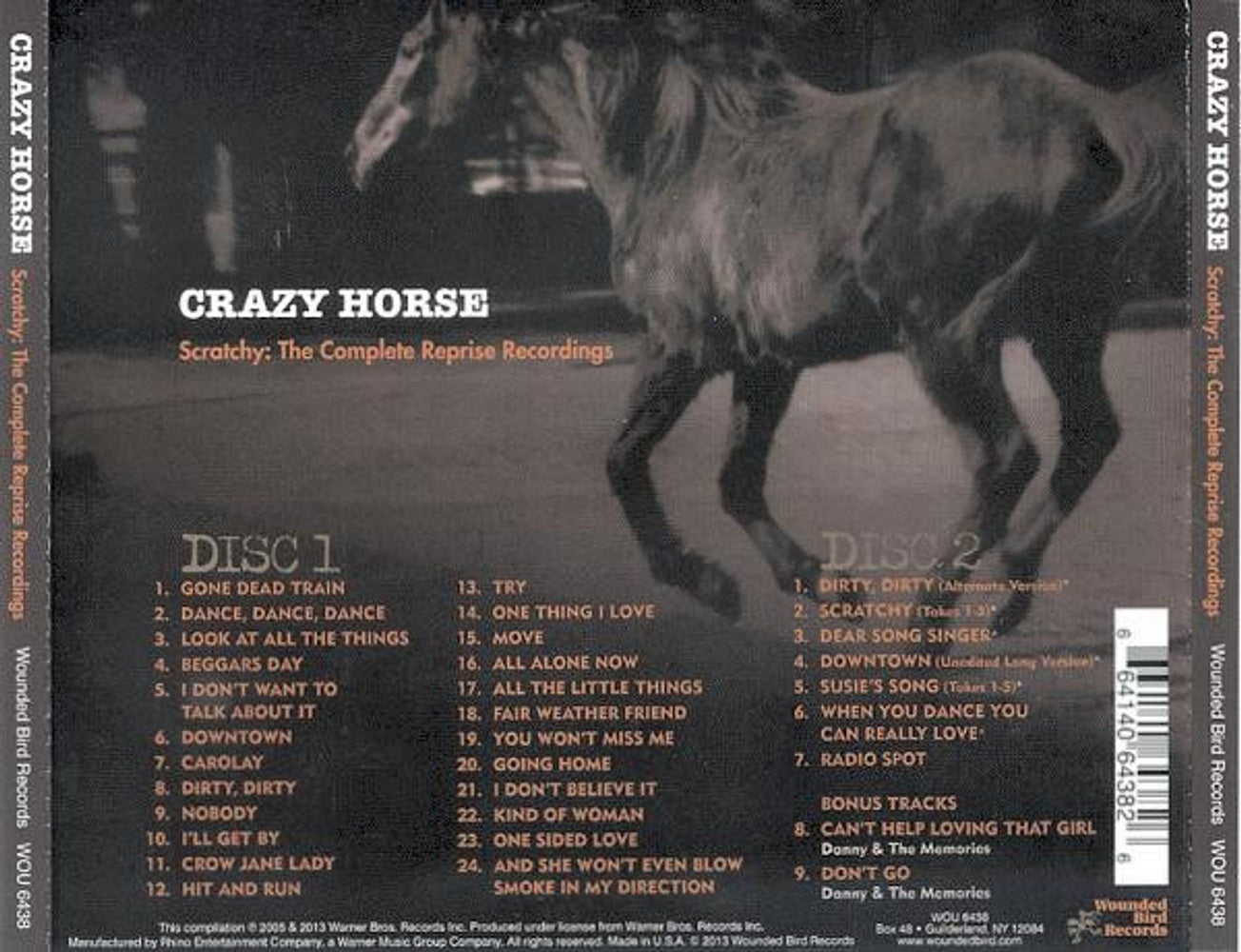 Crazy Horse – Scratchy: Complete Reprise Recordings – Back Cover – Relix – 1304x1000px