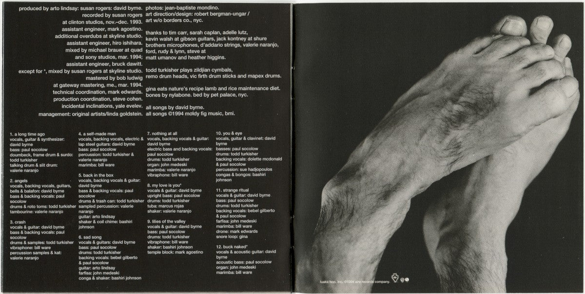 David Byrne – David Byrne – Gatefold – Relix – 1200x1200px