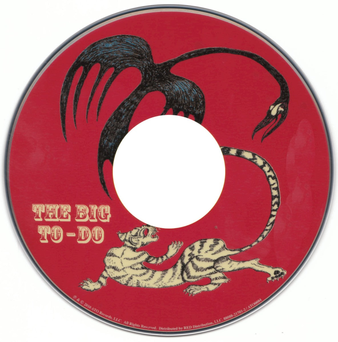 Drive-By Truckers – Big To-Do – Label Disc – Relix – 1200x1200px