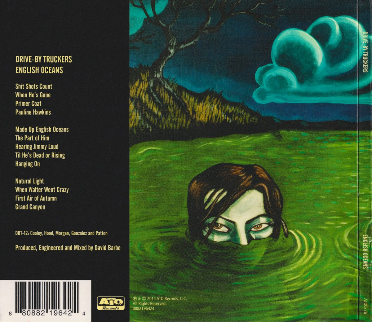 Drive-By Truckers – English Oceans – Back Cover – Relix – 1200x1200px
