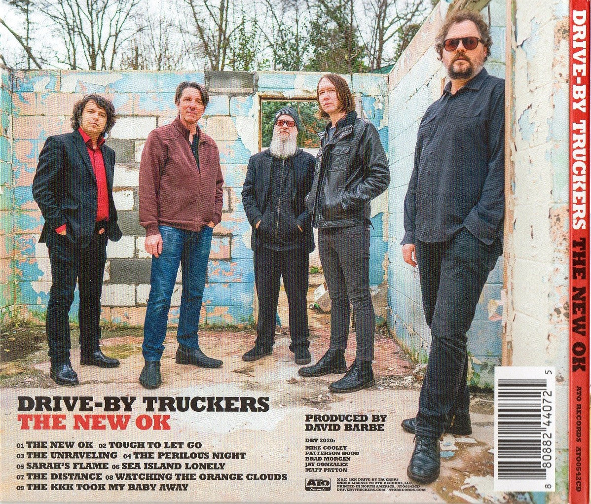 Drive-By Truckers – The New Ok – Back Cover – Relix – 1200x1200px
