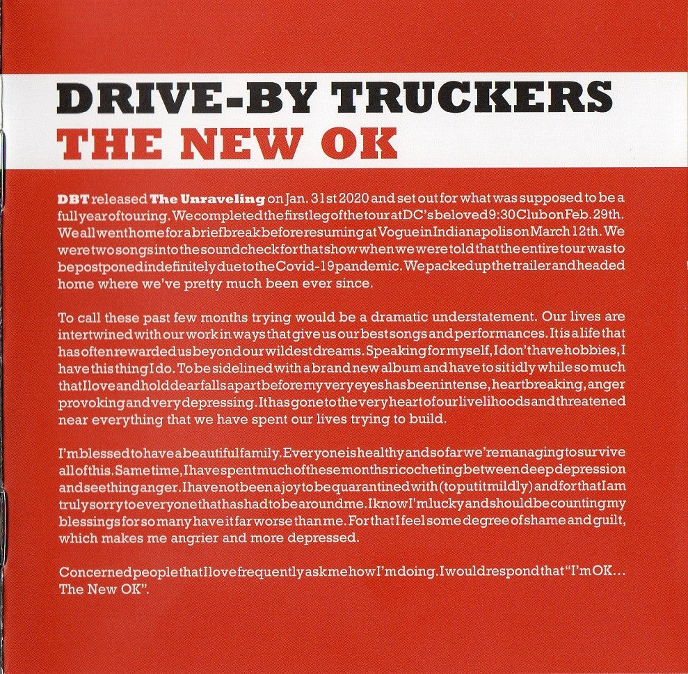 Drive-By Truckers – The New Ok – Gatefold – Relix – 1200x1200px
