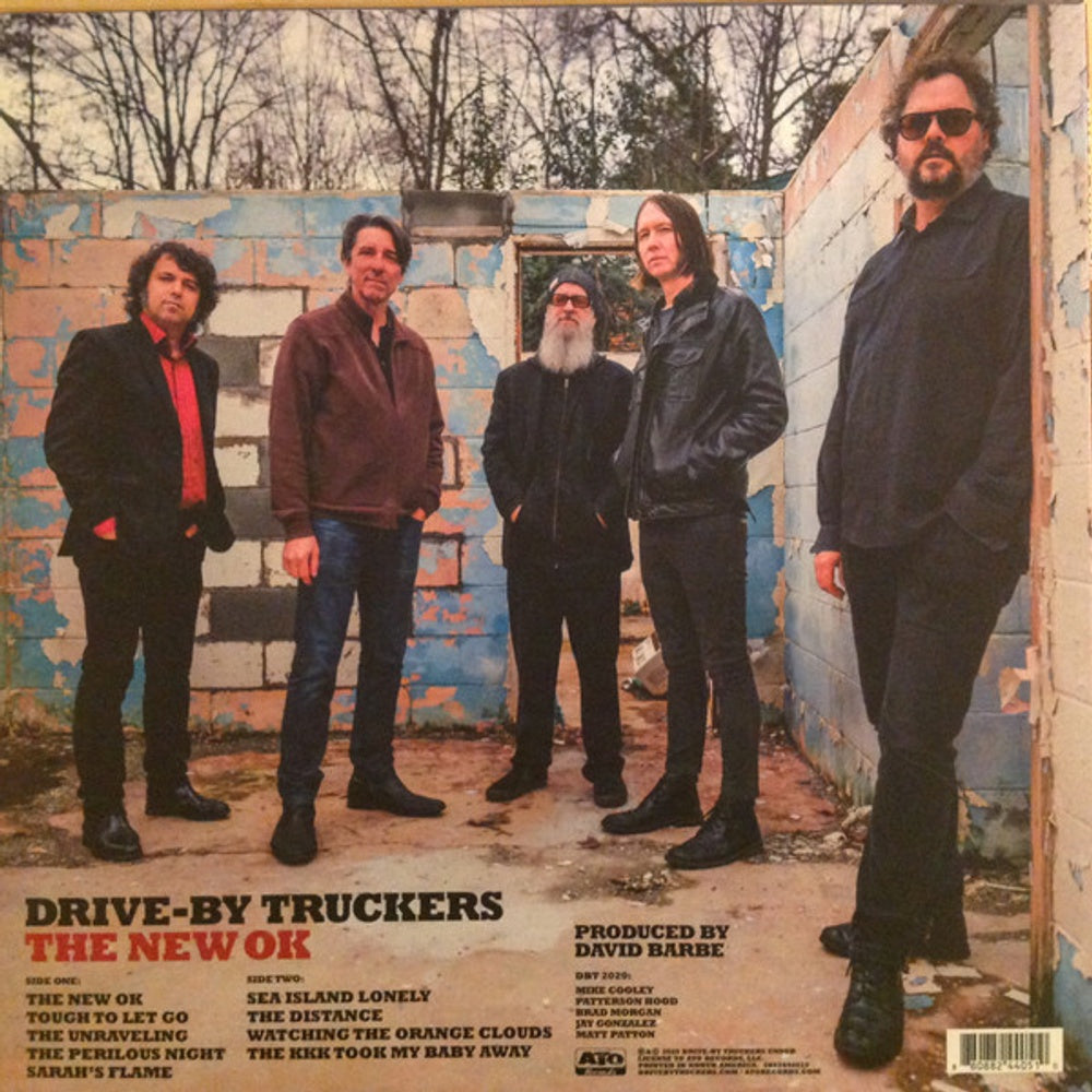 Drive-By Truckers – The New OK (Red LP Vinyl) – Back Cover – Relix – 1000x1000px