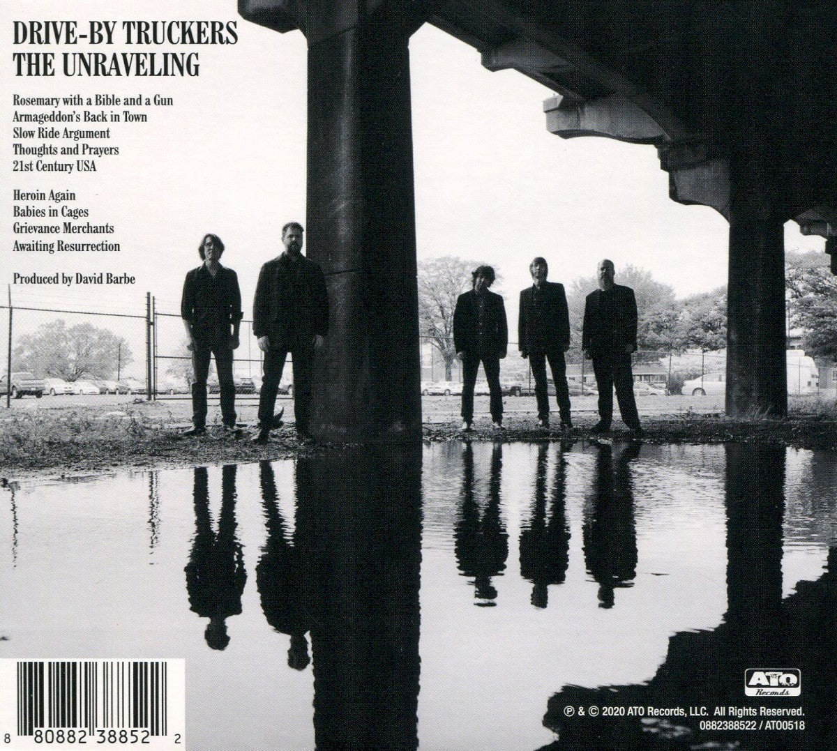 Drive-By Truckers – The Unraveling – Back Cover – Relix – 1200x1200px
