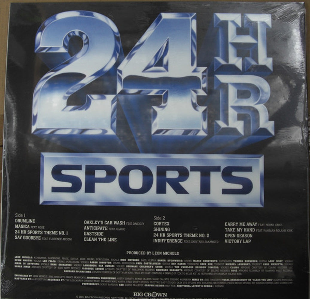 El Michels Affair – 24 Hr Sports (Indie Exclusive Red LP Vinyl) – Back Cover – Relix – 1036x1000px