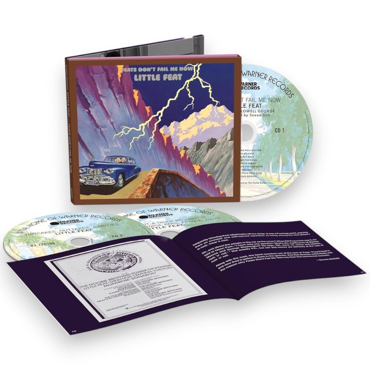 Little Feat – Feats Don't Fail Me Now (Deluxe 3-CD) - Front