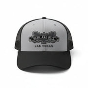 Brooklyn Bowl Las Vegas "Rock. And Roll." Fitted Hat Brooklyn Bowl Las Vegas Hat {{Shop name}}
