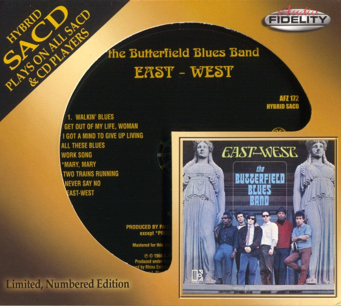 Front Cover 2: Butterfield Blues Band – East-West CD | Relix