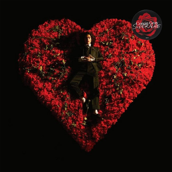 Front Cover 2: Conan Gray – SUPERACHE (Ruby Red LP Vinyl) Vinyl LP | Relix