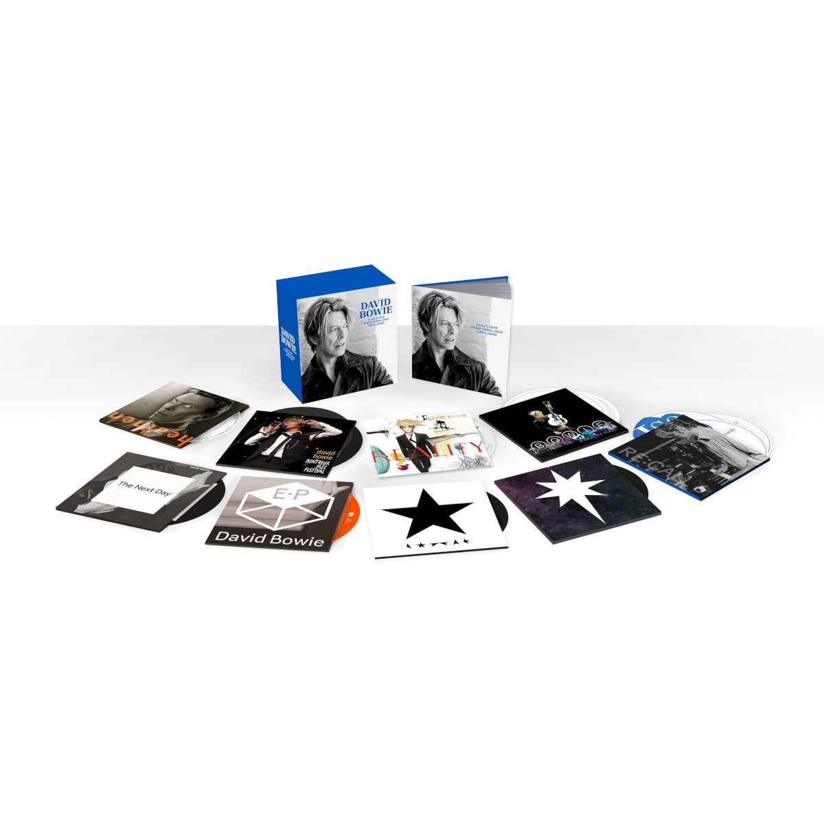 Front Cover 2: David Bowie – Can't Give Everything Away (Box CD) CD | Relix