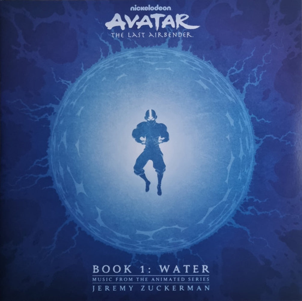 Front Cover 2: Jeremy Zuckerman – Avatar: The Last Airbender - Book 1: Water (Music From The Animated Series, Light Blue 2-LP Vinyl) Vinyl LP | Relix