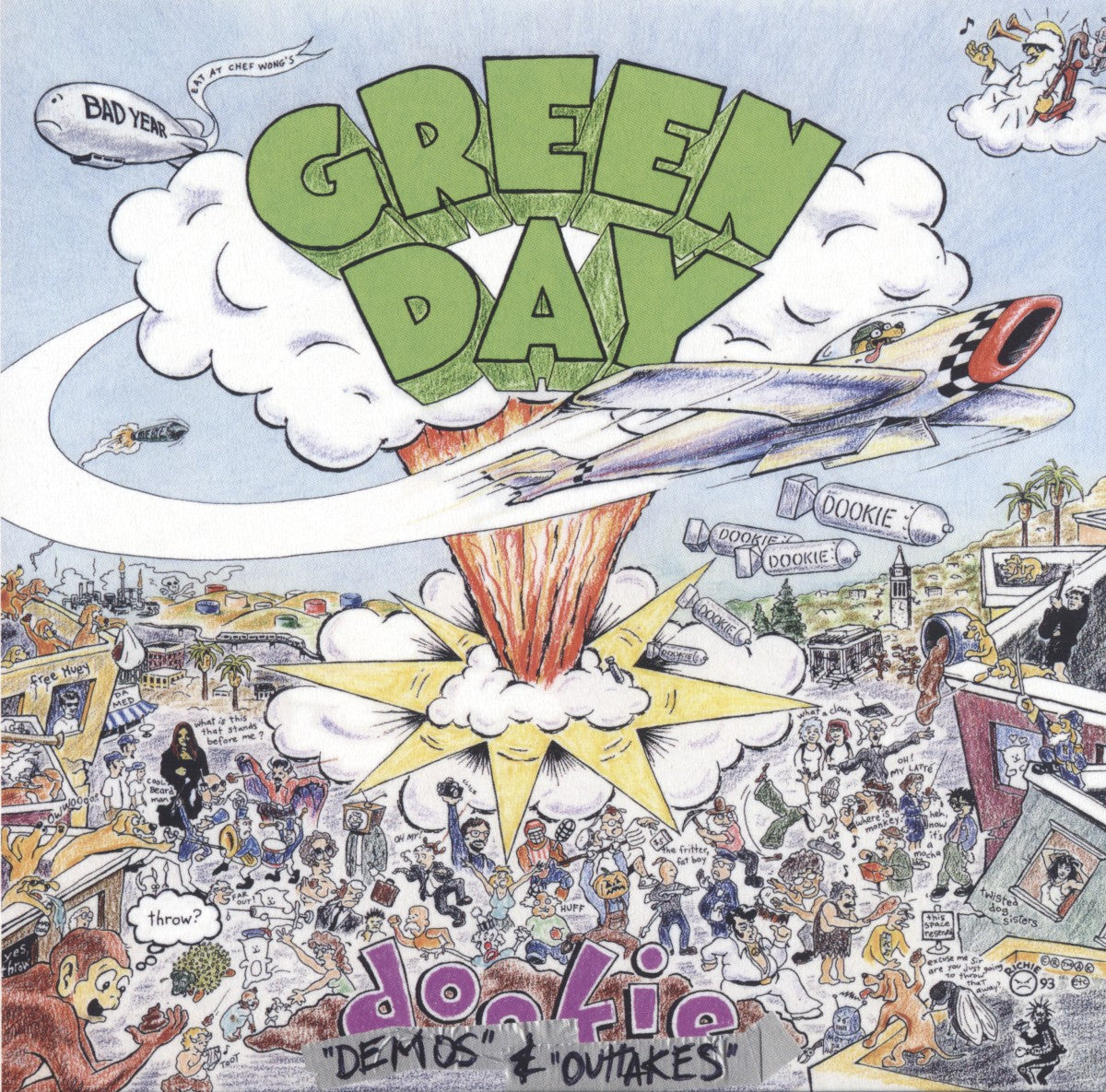 Front Cover 3: Green Day – Dookie: 30th Anniversary (Limited Edition Deluxe 4CD Box Set) CD | Relix