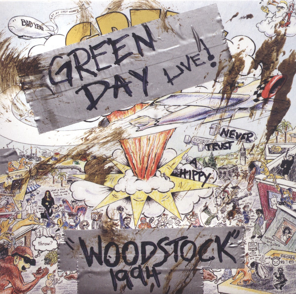 Front Cover 4: Green Day – Dookie: 30th Anniversary (Limited Edition Deluxe 4CD Box Set) CD | Relix
