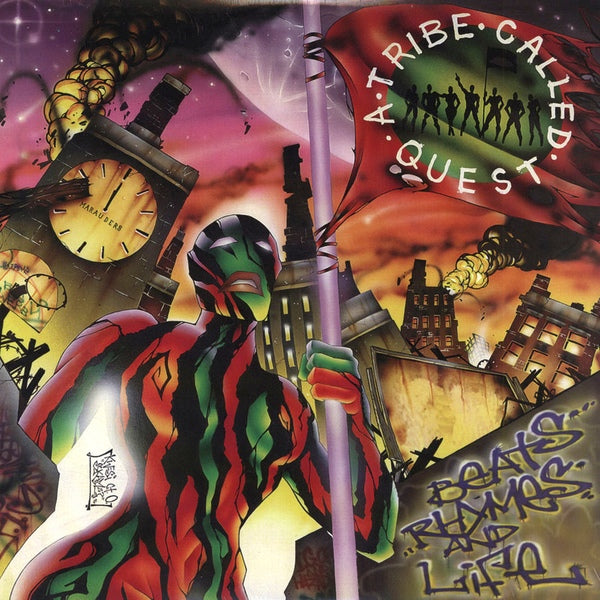 Front Cover: A Tribe Called Quest – Beats Rhymes & Life (LP Vinyl) Vinyl LP | Relix