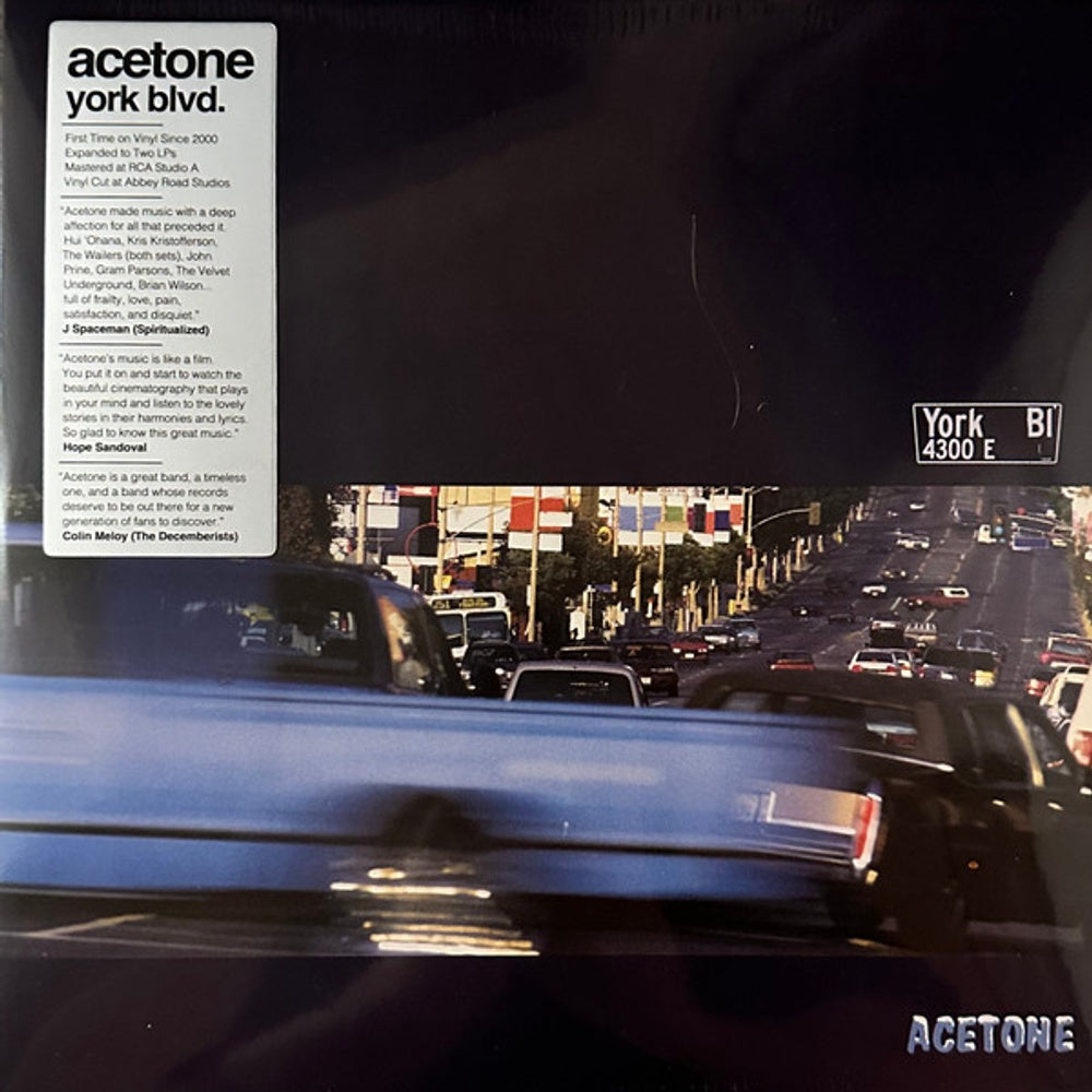 Front Cover: Acetone – York Blvd (2-LP Vinyl) Vinyl LP | Relix