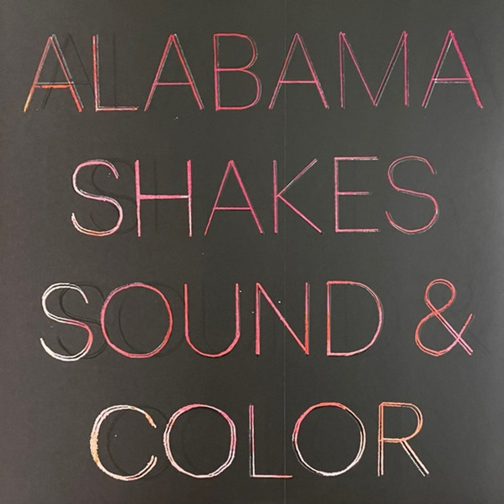 Front Cover: Alabama Shakes – Sound & Color: Deluxe Edition (Red/Black/Pink Mixed Color-in-Color LP Vinyl) Vinyl LP | Relix