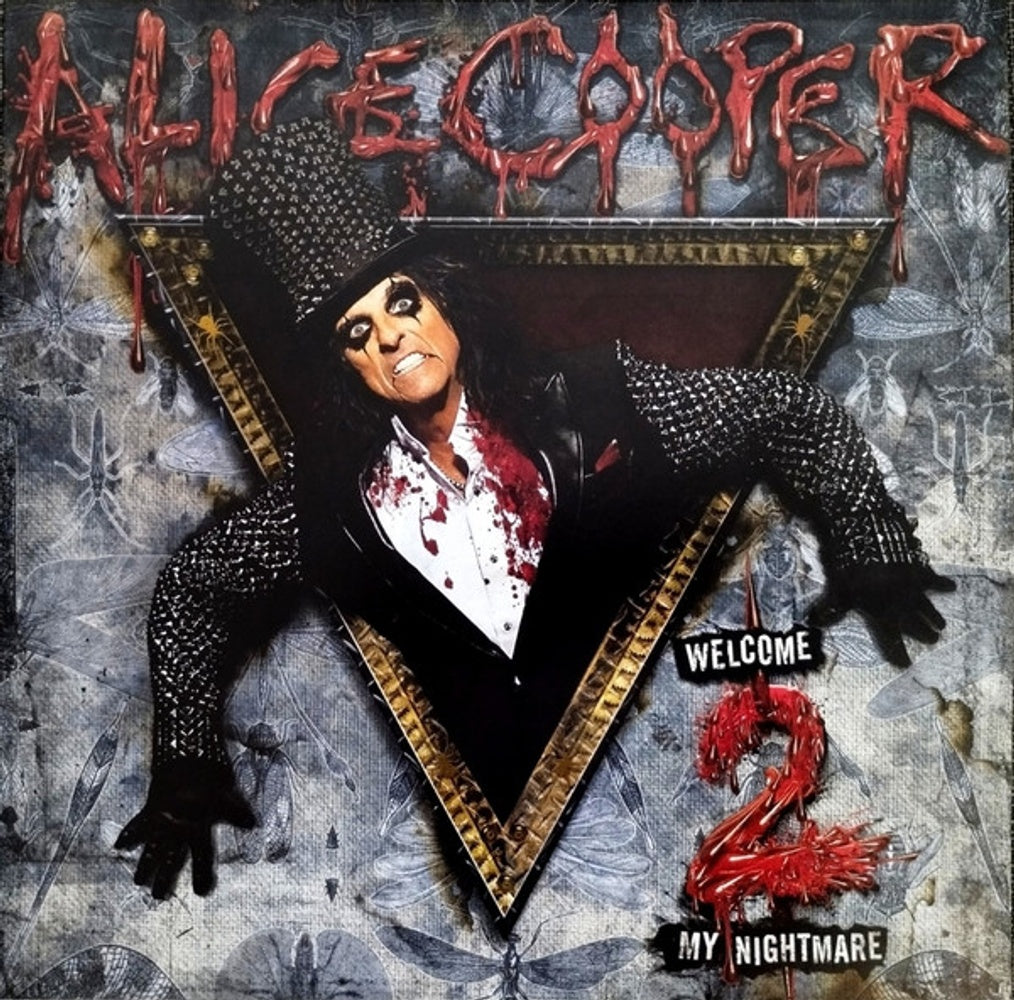 Front Cover: Alice Cooper – Welcome 2 My Nightmare Reissue Vinyl LP | Relix