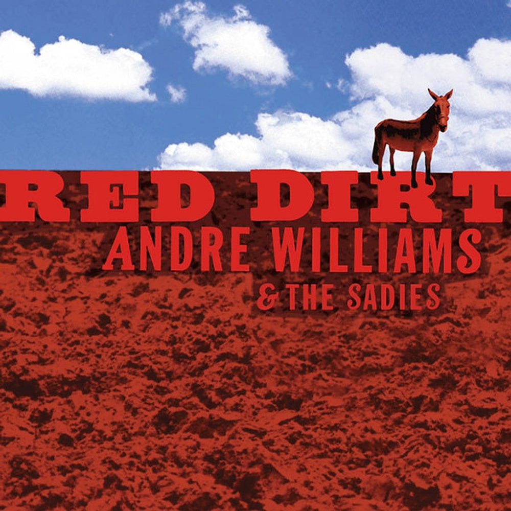 Front Cover: Andre Williams – Red Dirt CD | Relix