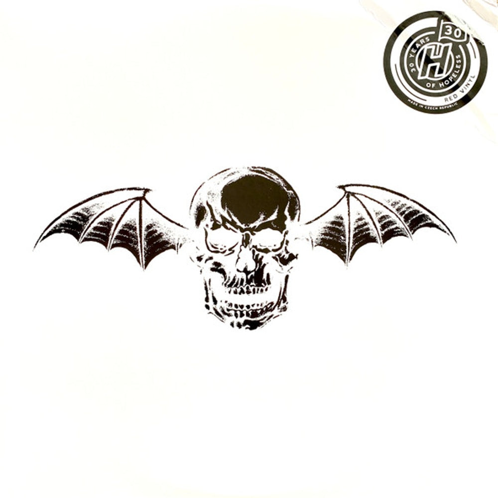 Front Cover: Avenged Sevenfold – Avenged Sevenfold - Red (Colored, Red LP Vinyl) Vinyl LP | Relix
