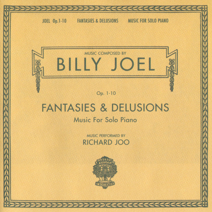 Front Cover: Billy Joel – Fantasies & Delusions Vinyl LP | Relix