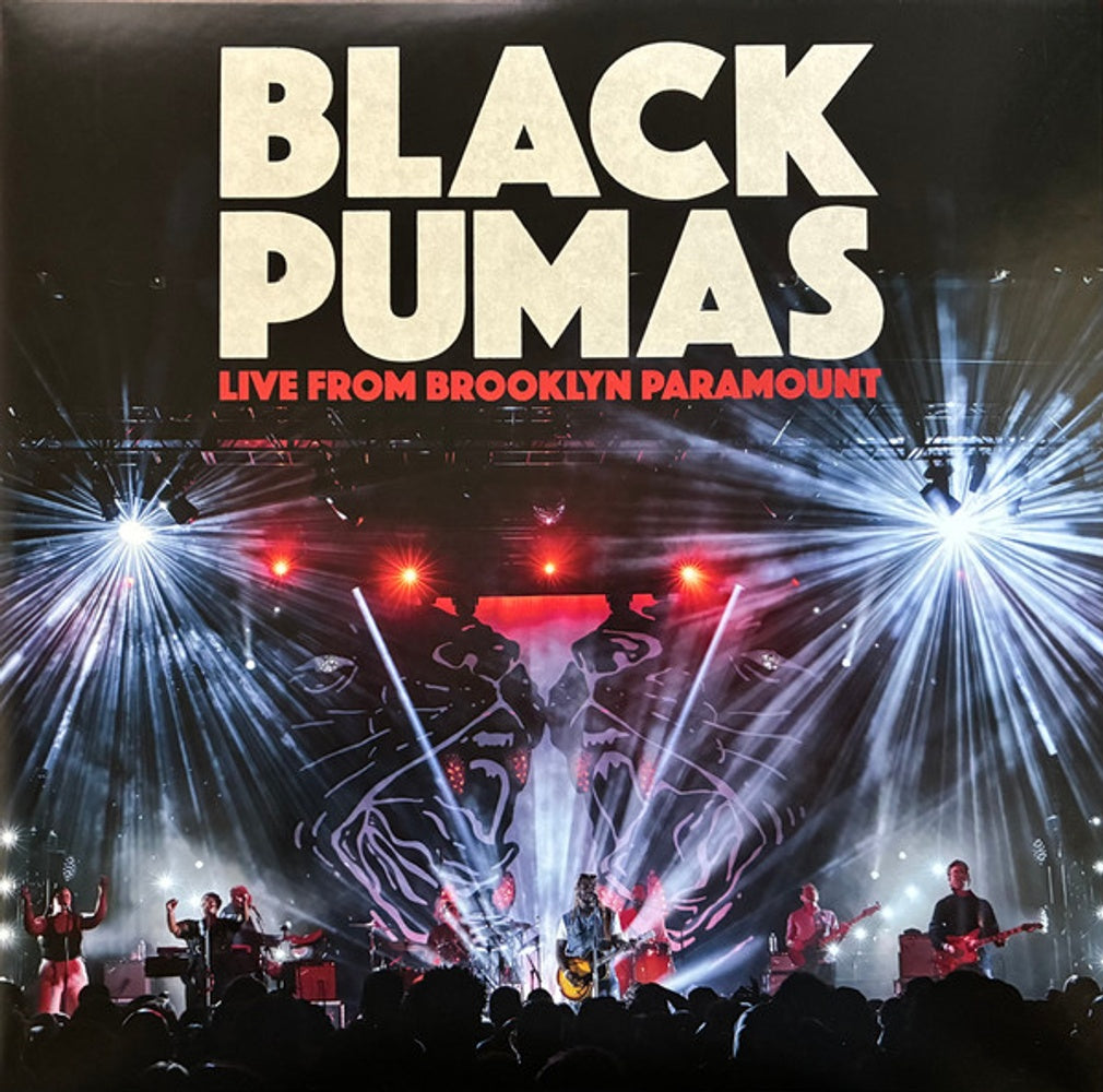 Front Cover: Black Pumas – Live From Brooklyn Paramount (Brooklyn Brownstone LP Vinyl) Vinyl LP | Relix