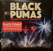 Front Cover: Black Pumas – Live From Brooklyn Paramount CD | Relix