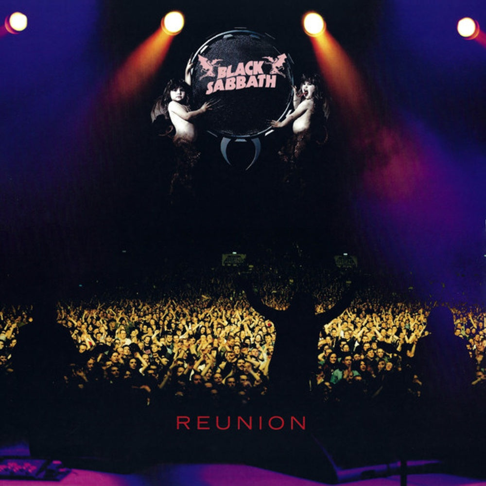 Front Cover: Black Sabbath – Reunion (3-LP Vinyl) Vinyl LP | Relix