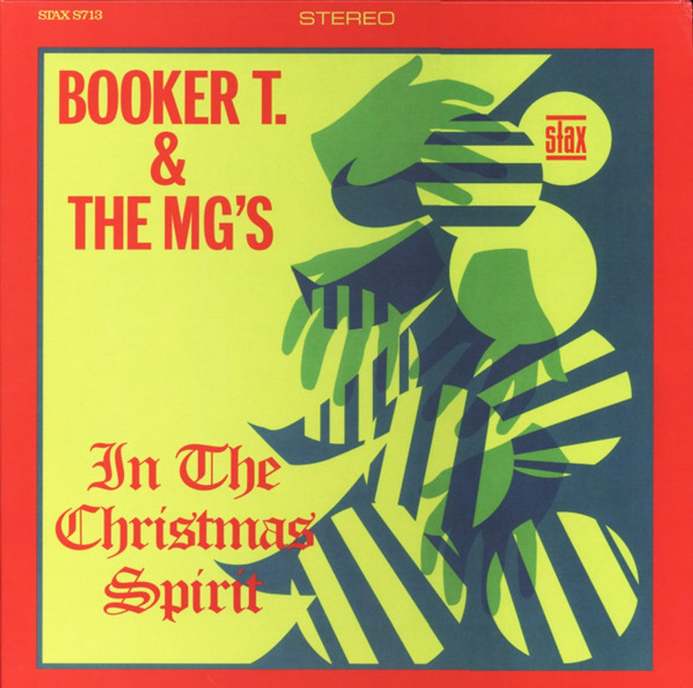 Front Cover: Booker T & Mg's – In The Christmas Spirit (Clear, Atl75 LP Vinyl) Vinyl LP | Relix