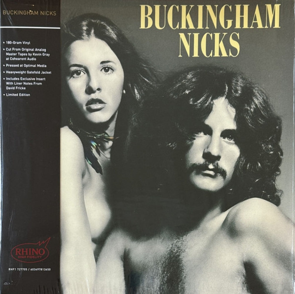 Front Cover: Buckingham Nicks – Buckingham Nicks -  (Hi-Fi Un-numbered LP Vinyl) Vinyl LP | Relix
