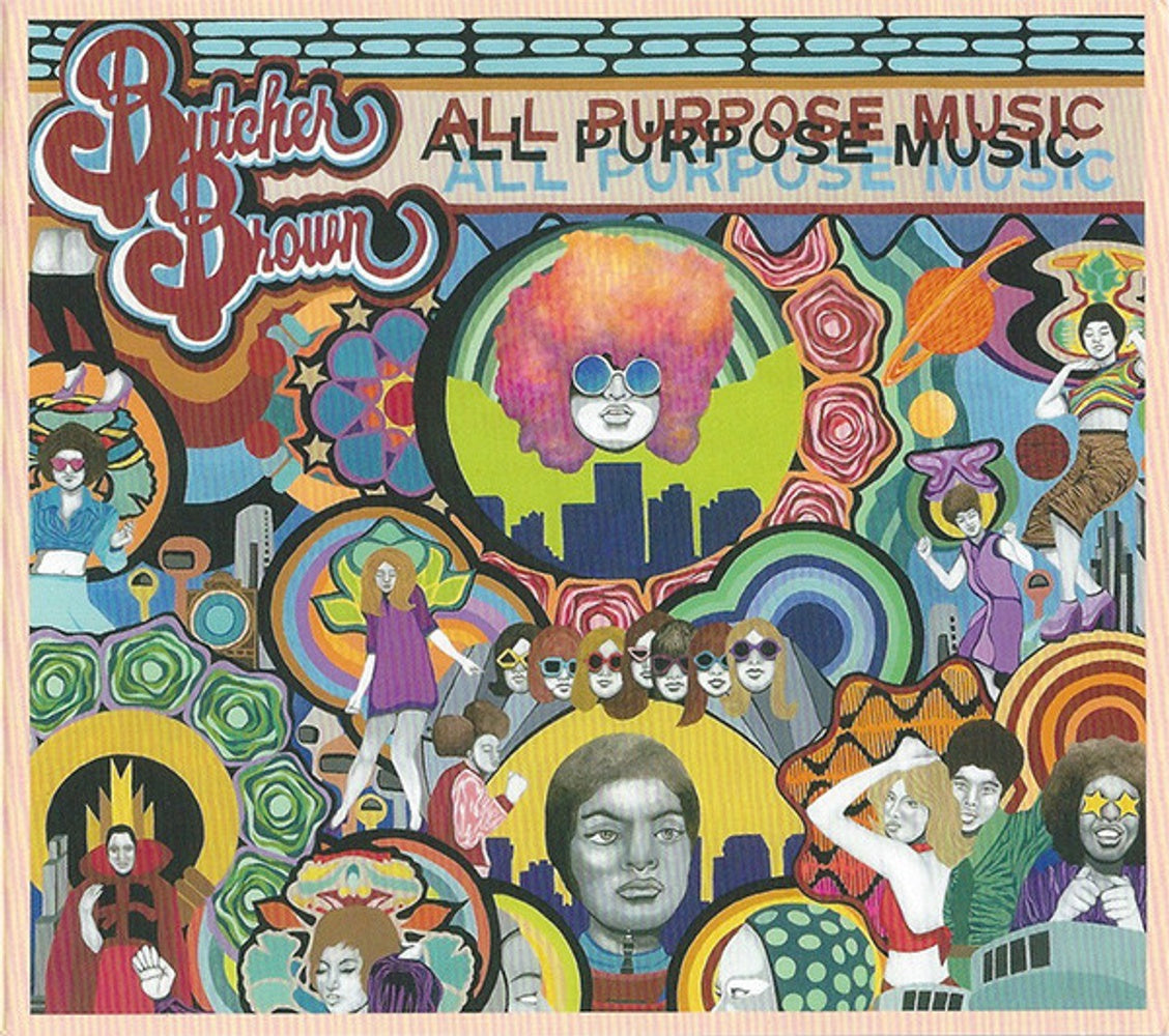 Front Cover: Butcher Brown – All Purpose Music CD | Relix