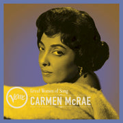 Front Cover: Carmen McRae – Great Women Of Song: Carmen Mcrae Vinyl LP | Relix