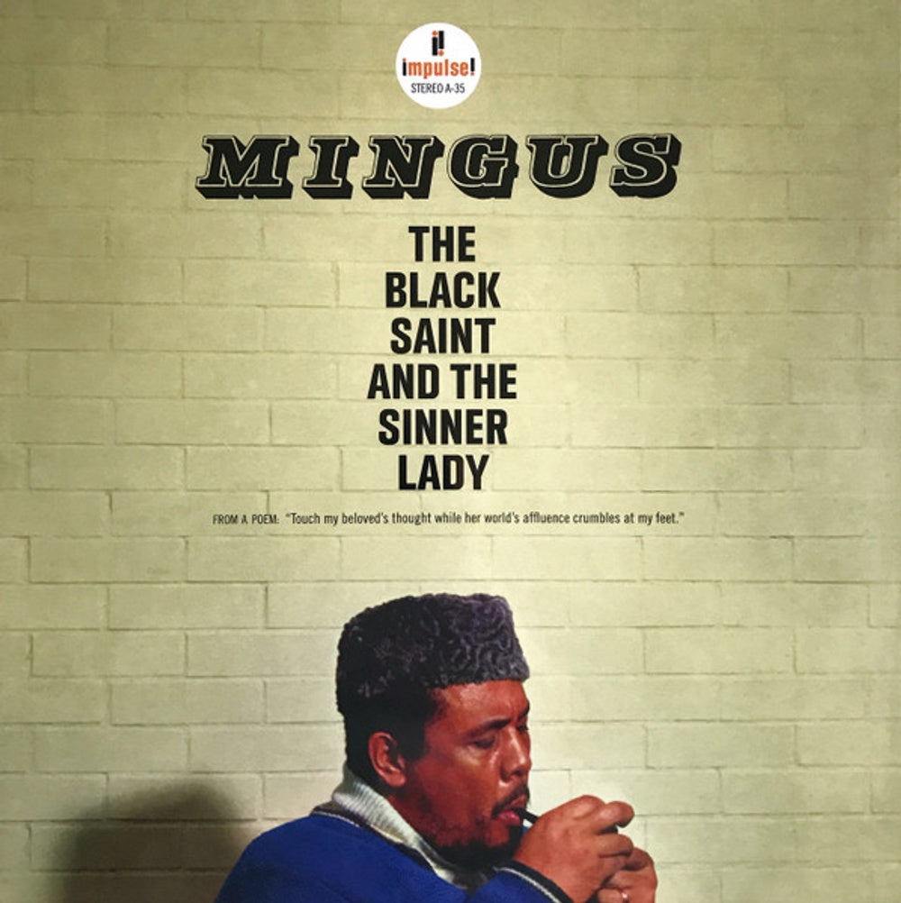 Front Cover: Charles Mingus – The Black Saint And The Sinner Lady (Verve Acoustic Sounds Series LP Vinyl) Vinyl LP | Relix
