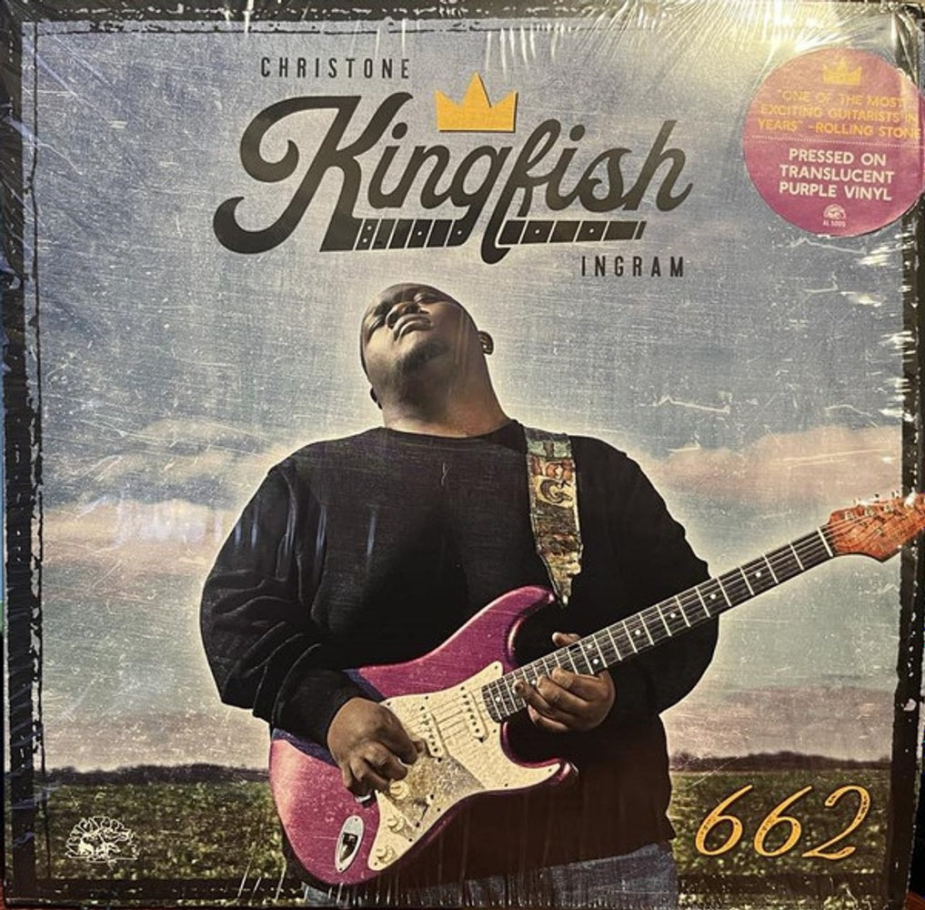 Front Cover: Christone "Kingfish" Ingram – 662 (Purple LP Vinyl) Vinyl LP | Relix