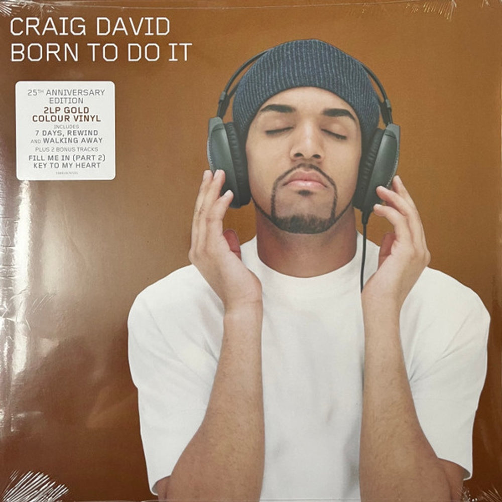 Front Cover: Craig David – Born To Do It (Bonus Tracks, Colored LP Vinyl) Vinyl LP | Relix