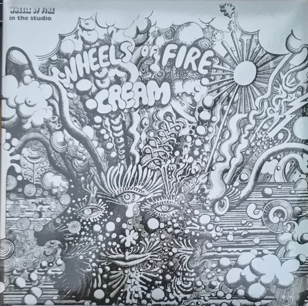 Front Cover: Cream – Wheels Of Fire: In The Studio (Limited Edition, 180 Gram LP Vinyl) Vinyl LP | Relix