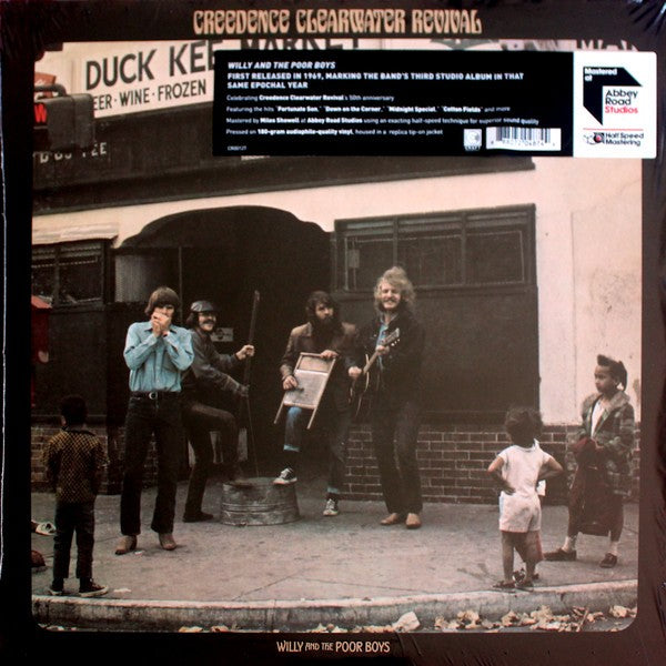 Front Cover: Creedence Clearwater Revival – Willy And The Poor Boys (1/2 Speed Master LP Vinyl) Vinyl LP | Relix