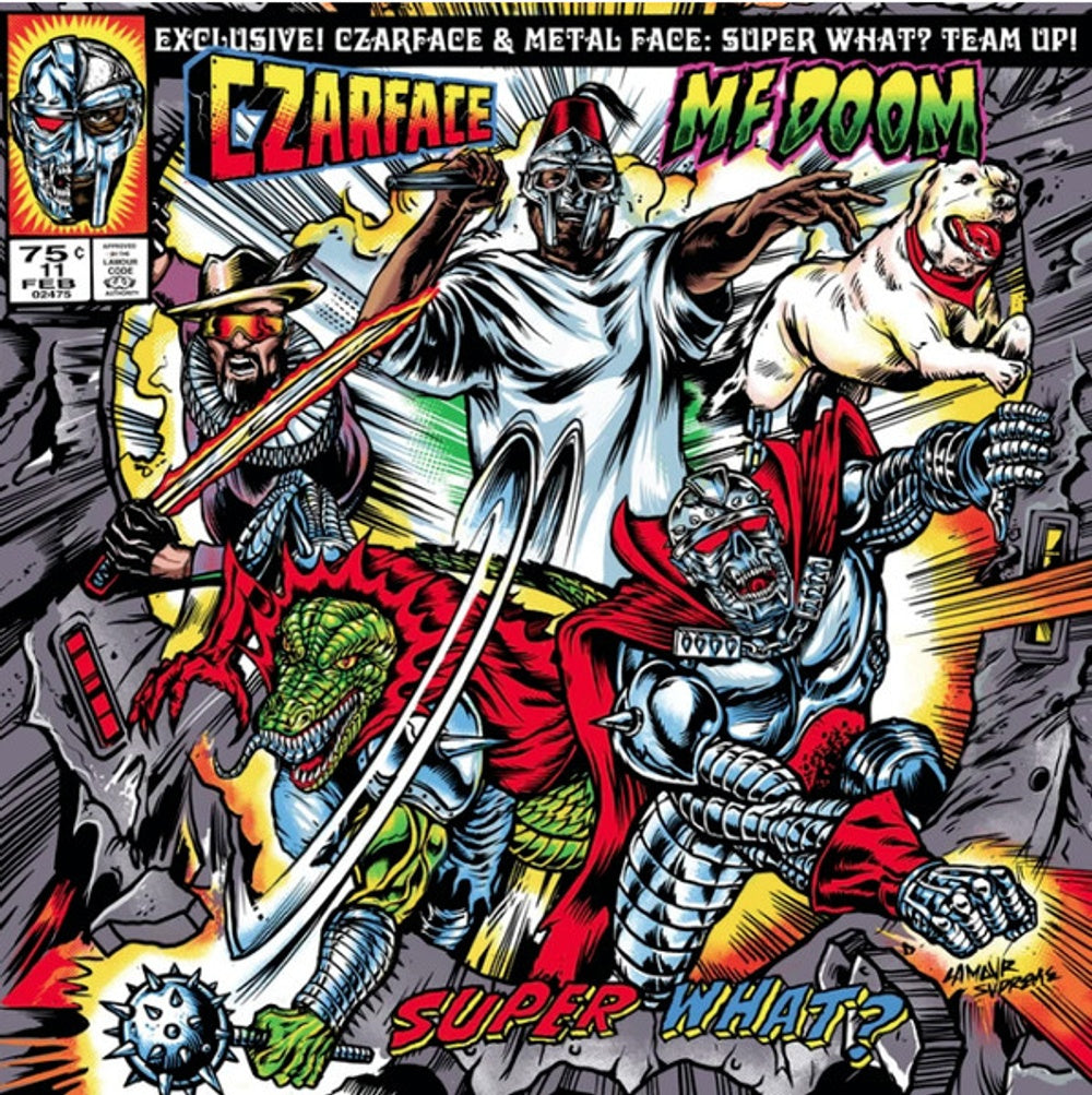 Front Cover: CZARFACE & MF DOOM – Super What (LP Vinyl) Vinyl LP | Relix