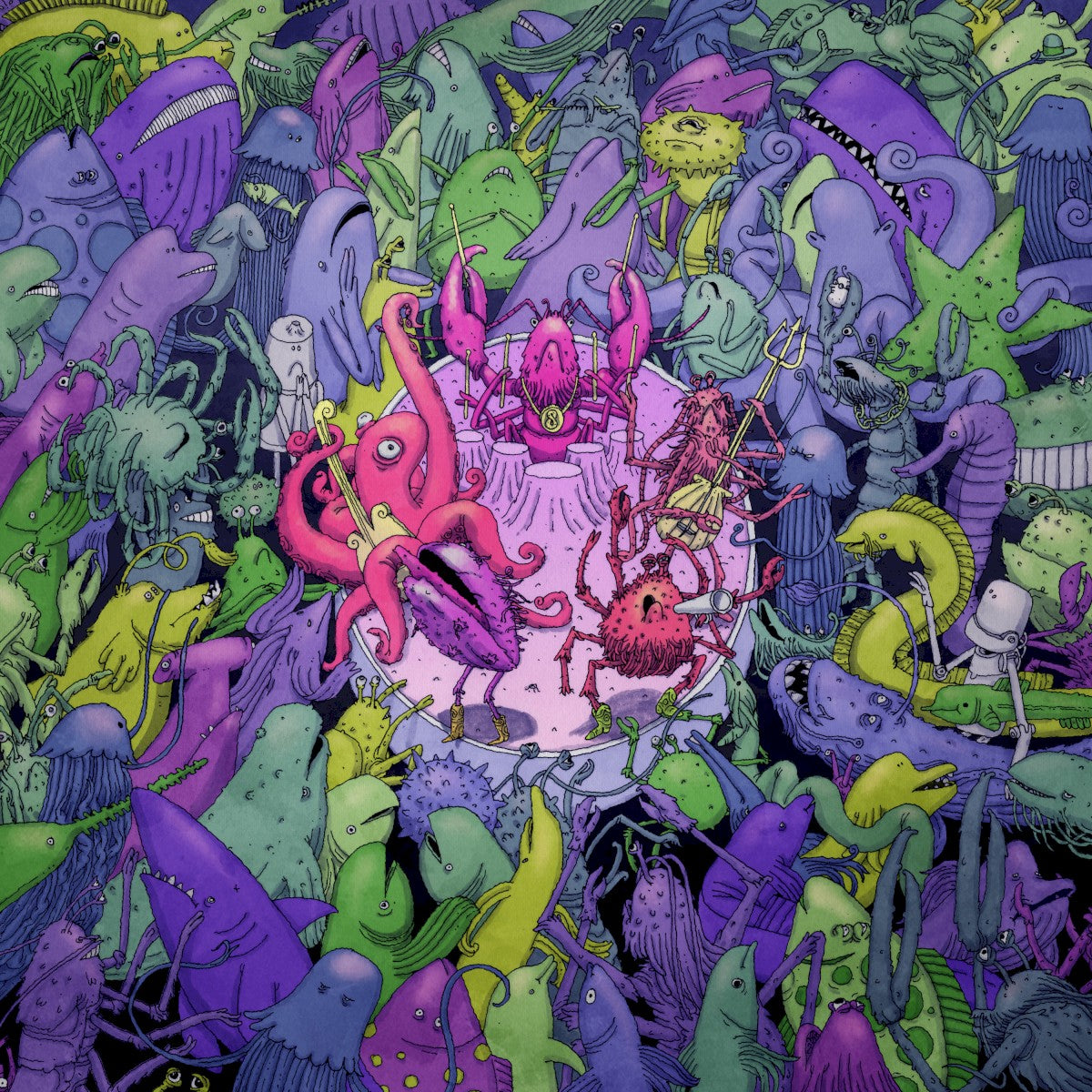 Front Cover: Dance Gavin Dance – Tree City Sessions 3 Vinyl LP | Relix