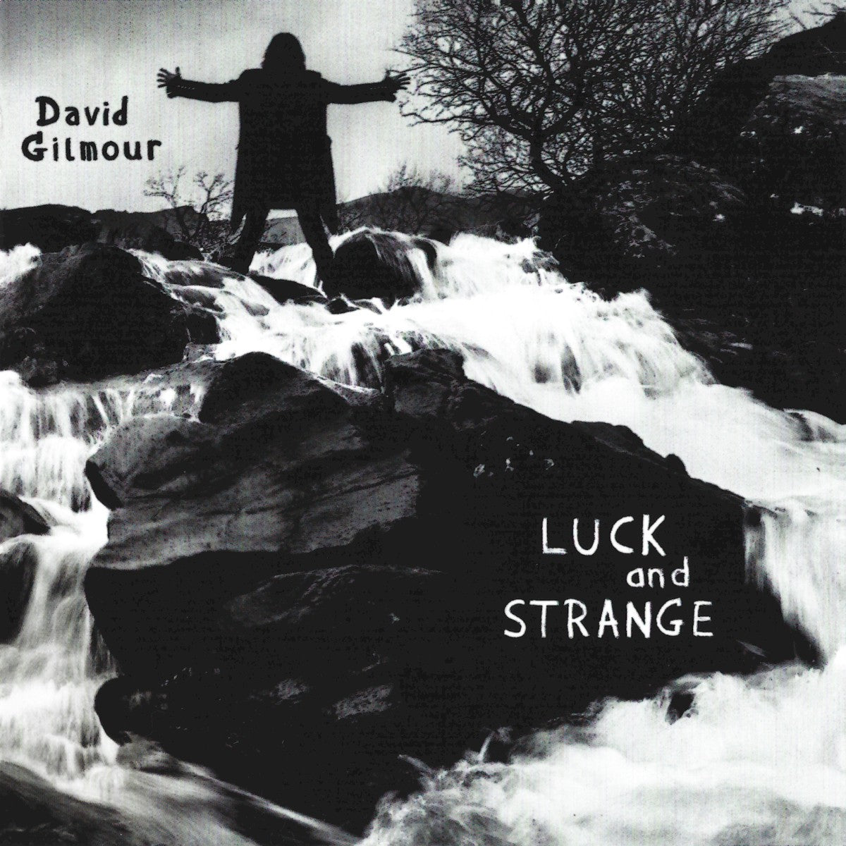 Front Cover: David Gilmour – Luck and Strange CD | Relix