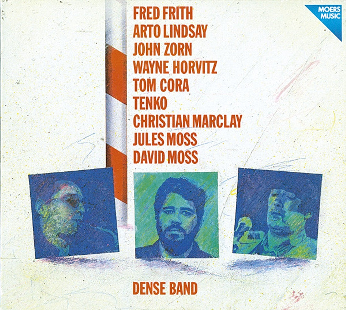 Front Cover: David Moss – Dense Band CD | Relix