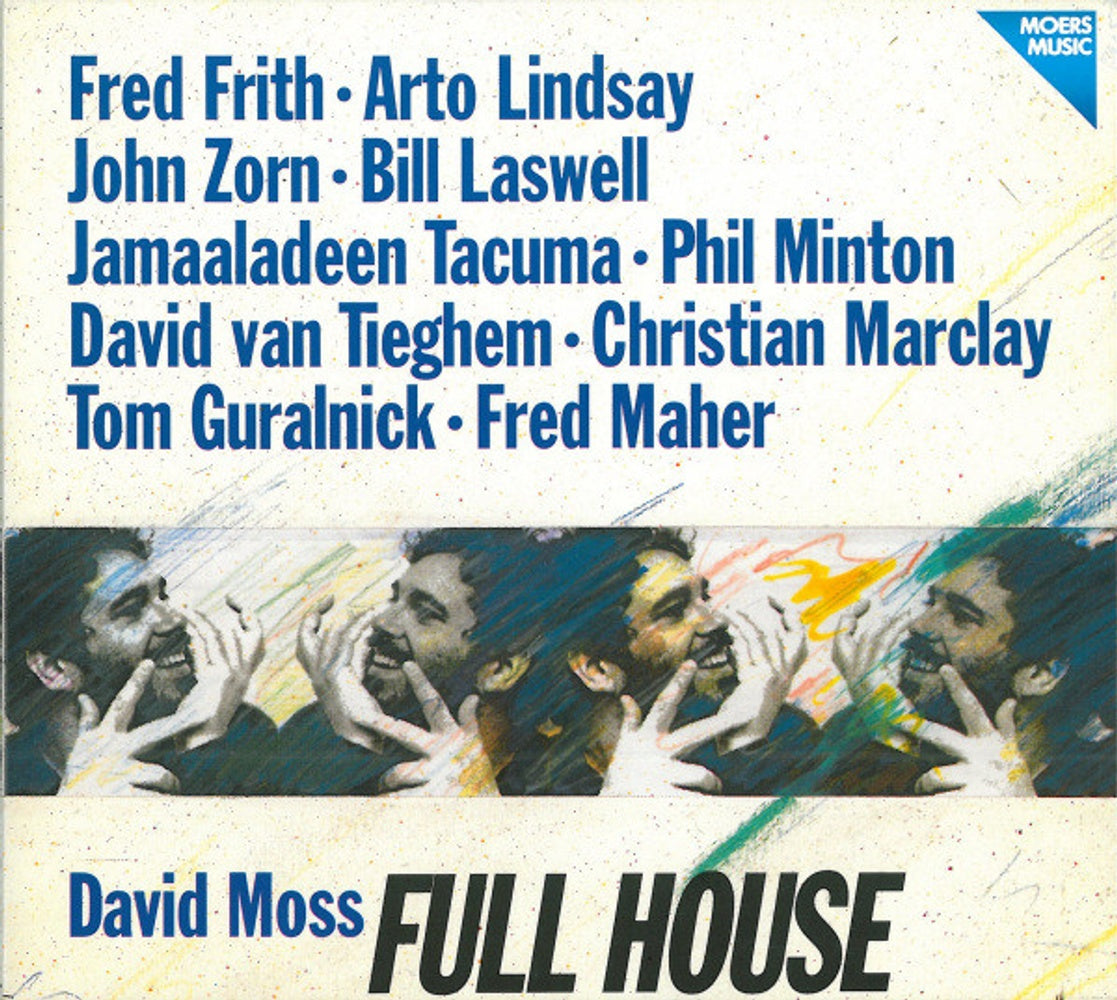 Front Cover: David Moss – Full House Vinyl LP | Relix