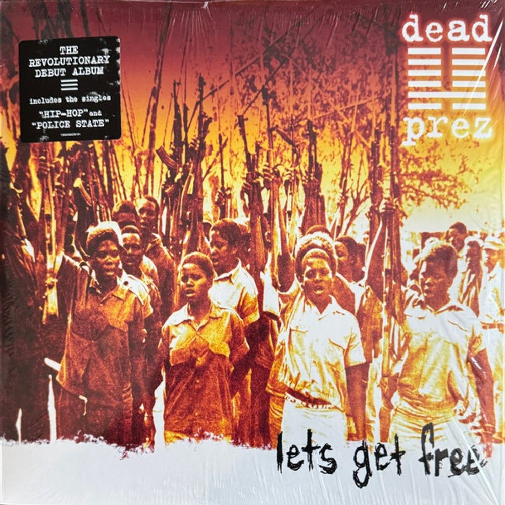 Front Cover: Dead Prez – Let’s Get Free (25th Anniversary LP Vinyl) Vinyl LP | Relix