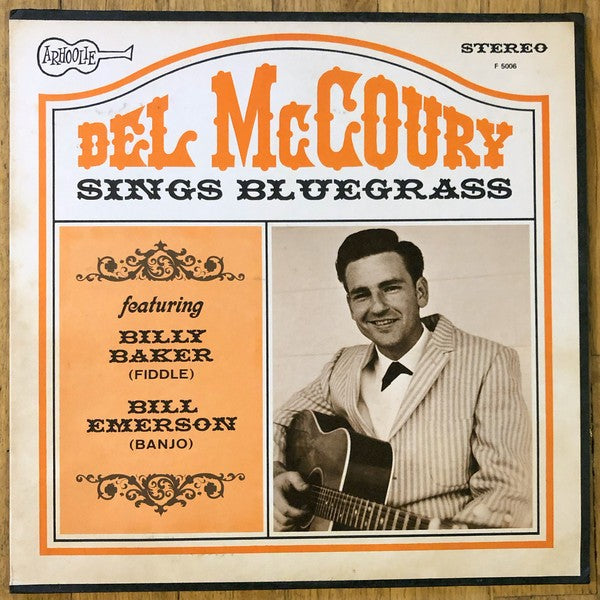 Front Cover: Del Mccoury – Del McCoury Sings Bluegrass Vinyl LP | Relix