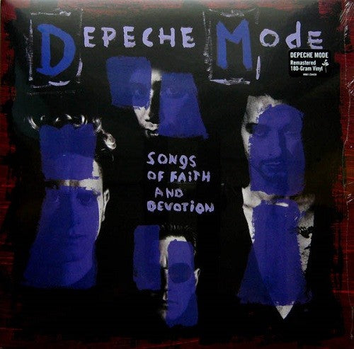 Front Cover: Depeche Mode – Songs Of Faith And Devotion Vinyl LP | Relix