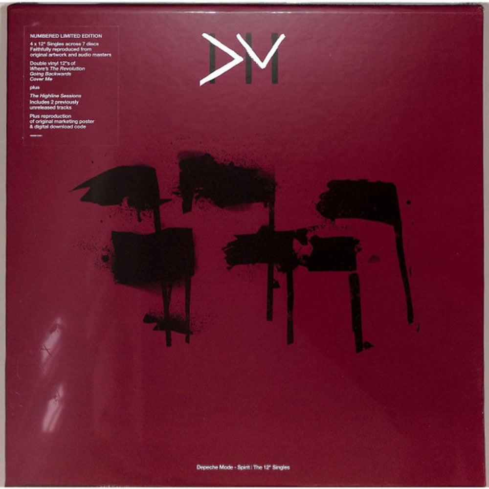 Front Cover: Depeche Mode – Spirit - The 12inch Singles (Boxset 12" Vinyl) Vinyl LP | Relix