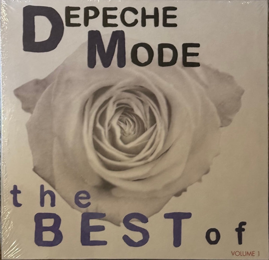 Front Cover: Depeche Mode – The Best Of Depeche Mode 1 Vinyl LP | Relix