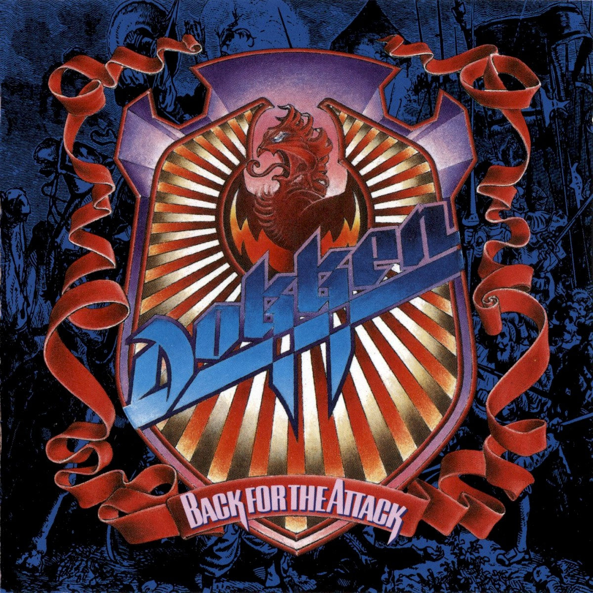 Front Cover: Dokken – Back for the Attack CD | Relix